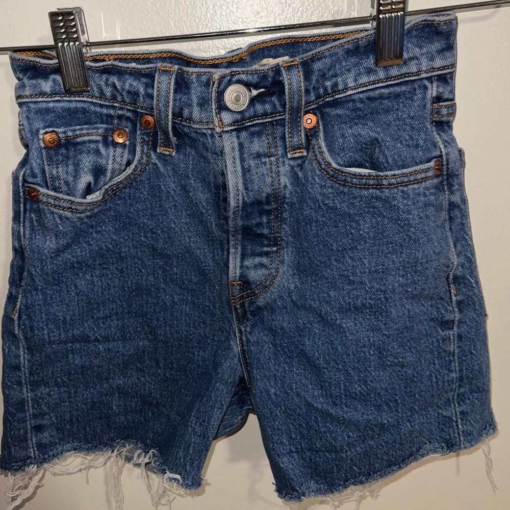 Levi’s Premium Wedgie Straight Denim Shorts